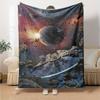 Star Wars Blanket Soft Cozy Suitable for Chair Couch Office Chair Four Seasons Multipurpose Modern Style Gift for Travel Home Birthdays