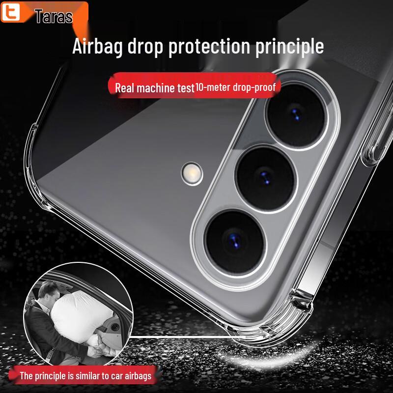 Transparent Airbag Anti-Drop Phone Case for S26