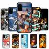 Anime Fire Force Handyhülle Für Samsung S 24 fe 25 Ultra plus 20 lite 21 30 22 23 24 22 Ultra 5G Fundas