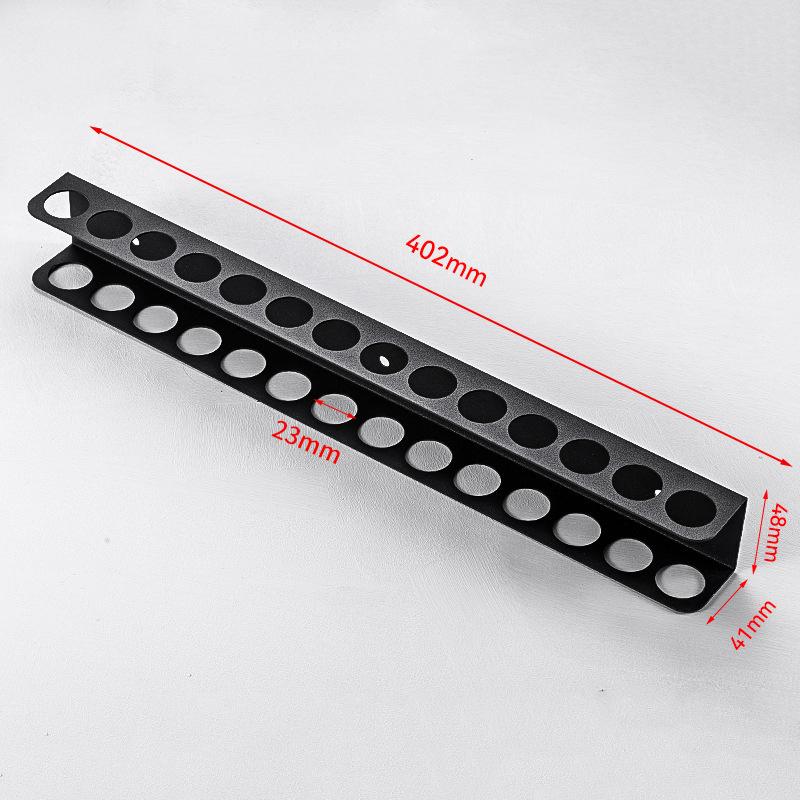 Screwdriver Plier Storage Rack Metal Heavy Duty Wall Mounted Tools Organizer For Garage Workshop Multifunctional Tool Management