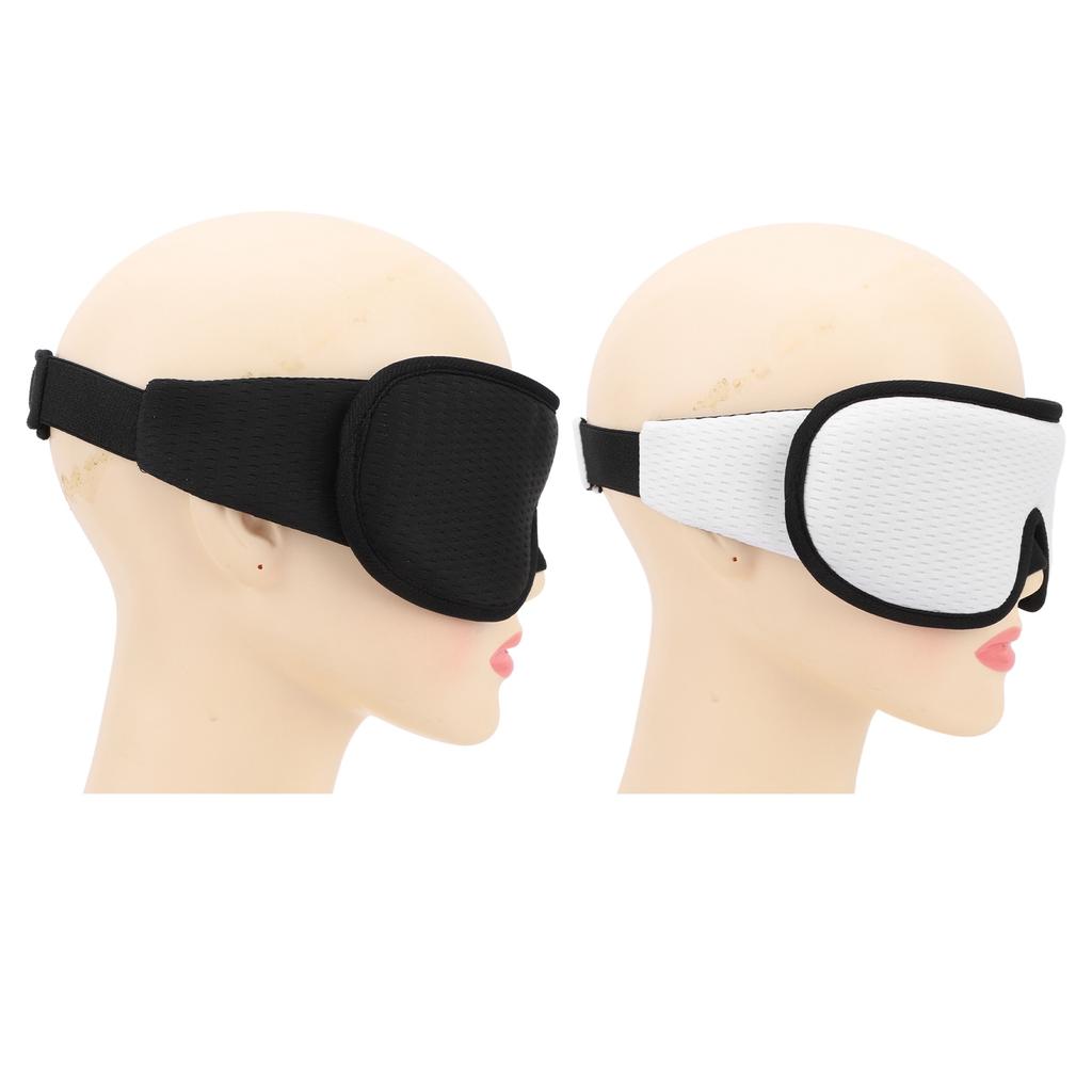 3D Sleep Mask Light Blocking Breathable Lightweight Memory Foam 3D Contoured Cup Eye Mask for Side S