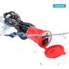 Motorcycle Handle Bar Phone Holder Waterproof USB     12V with   (Yellow)