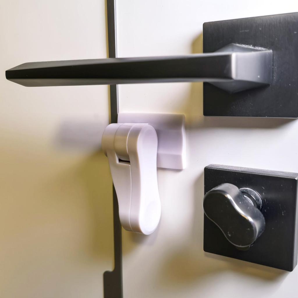 Adhesive Door Handle Safety Lock for Child & Pet Protection