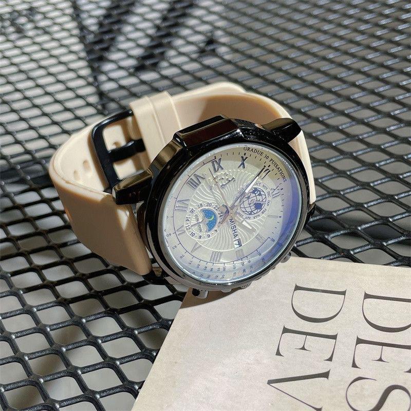 

Премиум-чувство крутые персонализированные часы мужские и женские модные часы для учеников младших классов средней школы нишевые повседневные часы