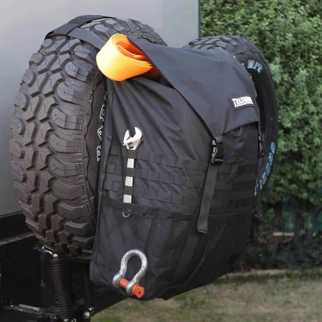 Trasharoo Spare Tire Garbage Bag BLACK