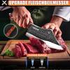 Set de Cuțite de Măcelărie cu Lamă din Oțel cu Carbon Ridicat Forjate Manual cu Mâner Ergonomic din Lemn Set de Cuțite de Bucătărie