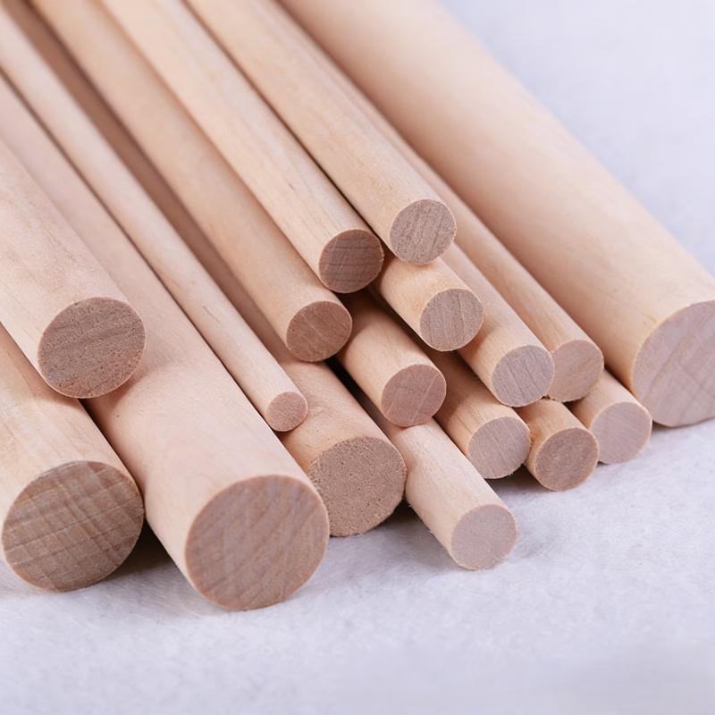 Bastelstäbchen aus massivem Birkenholz