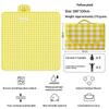 Plaid Picnic Blanket Foldable Double Sided Waterproof Stain Resistant Mat for Camping Beach Park Hiking Trips