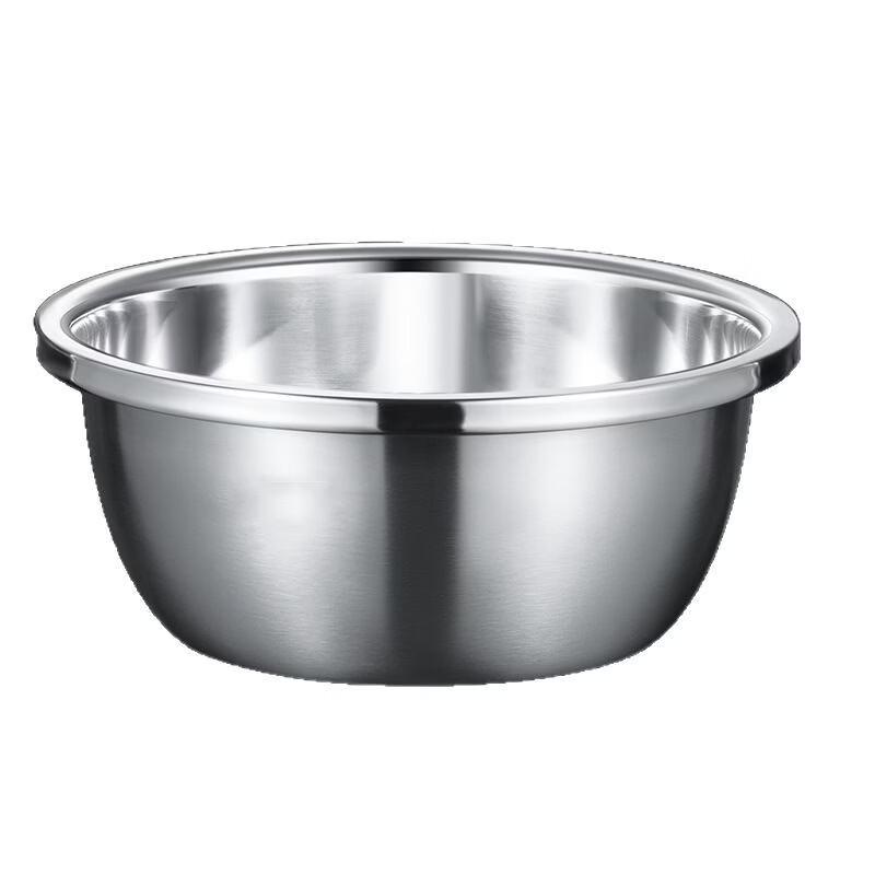 Wutuo Stainless Steel Round Mixing Bowls (Set of 2)