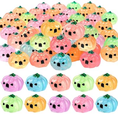 Specters Glowing Pumpkin Decorations Simple DIY Halloween Family Party Decoration Handmade