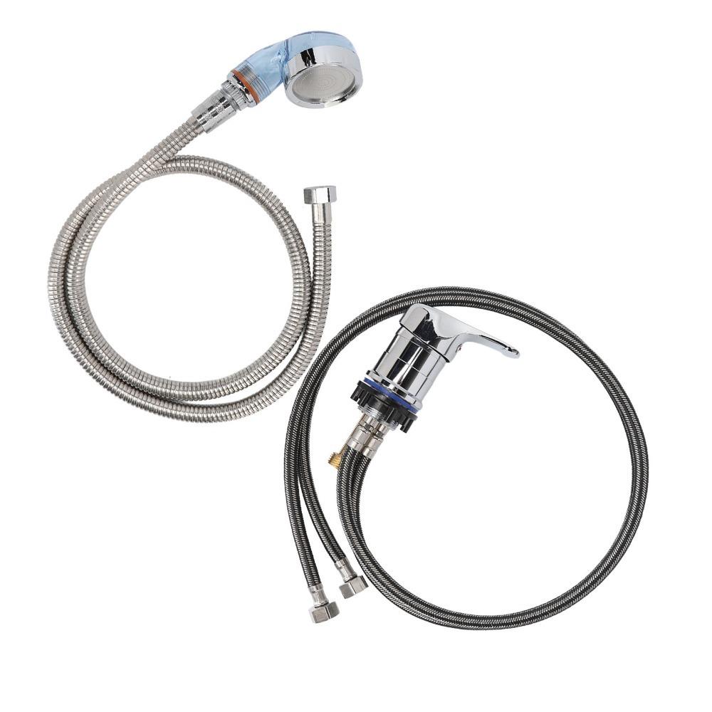 Adjustable Shampoo Bowl Faucet 120cm Hose Faucet Sprayer Kit Salon Shampoo Faucet For Salon