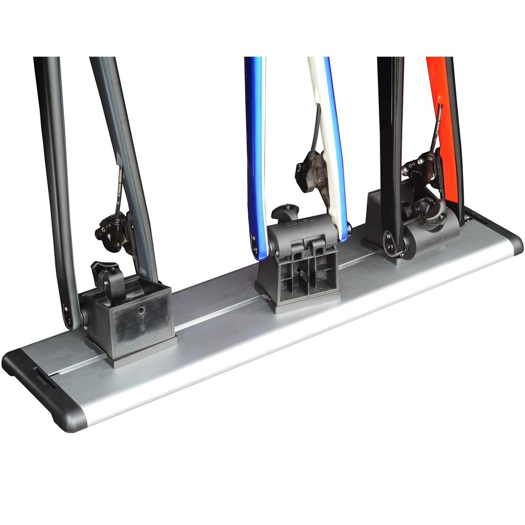 Terzo Silver X EZ with and 15mm Diameter EC32 (by PIAA) 3-Bike Carrier, Black, LOCK, 9mm, 12mm, Adapters,