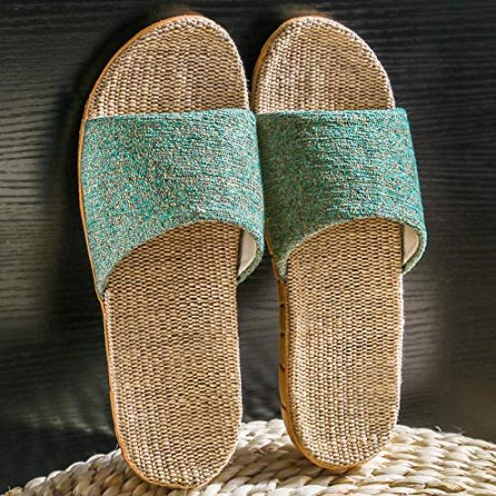 VILAU Lenjerie de cameră Mărimi de interior Pantofi, Papuci, Sandale de primăvară/vară, Ușori, Verde, 39-40