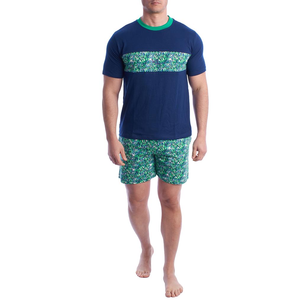 Pijama de Verano Manga Corta Algodón KL30000 para Hombre