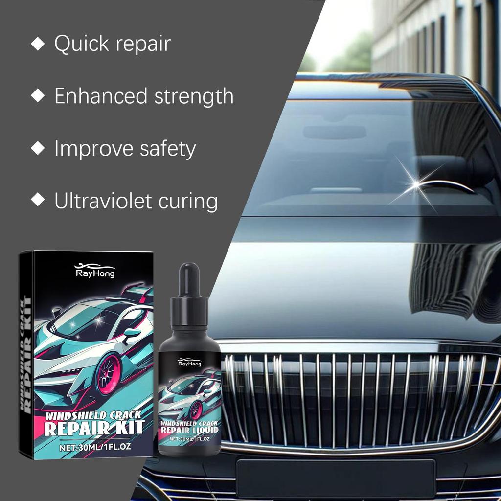 30ml Auto Windschutzscheiben Reparatur Tropfen Frontscheiben Reparatur Flüssigkeitsset Schnelle Reparatur Risse