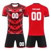 Set Maglia e Pantaloncini Atletici da Calcio per Uomo Uniforme Asciugatura Rapida per Allenamento di Calcio e Sport di Squadra