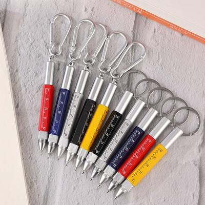 Short Style Ballpoint Pen Metal Outdoor Tool Pen Portable Capacitive Pen Construction Tools