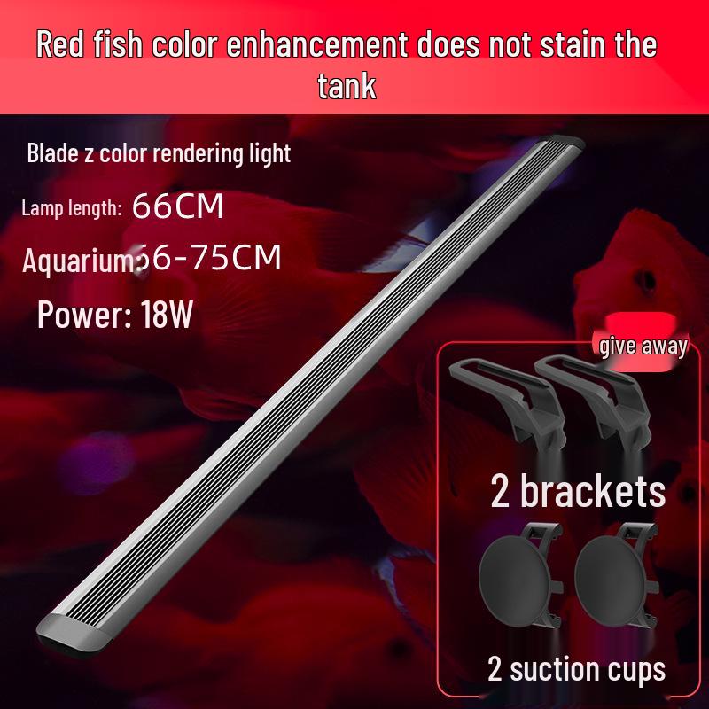 Ji Yin Waterproof LED Light for Native Fish Tanks, Algae Control, Submersible Stream Tank Lighting