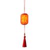 Warm Ambient Lighting Traditional Mini Chinese Lantern with LED Light, Handheld Middle Winter Melon Shaped Lamps Autumn Festival for Spring Festival,