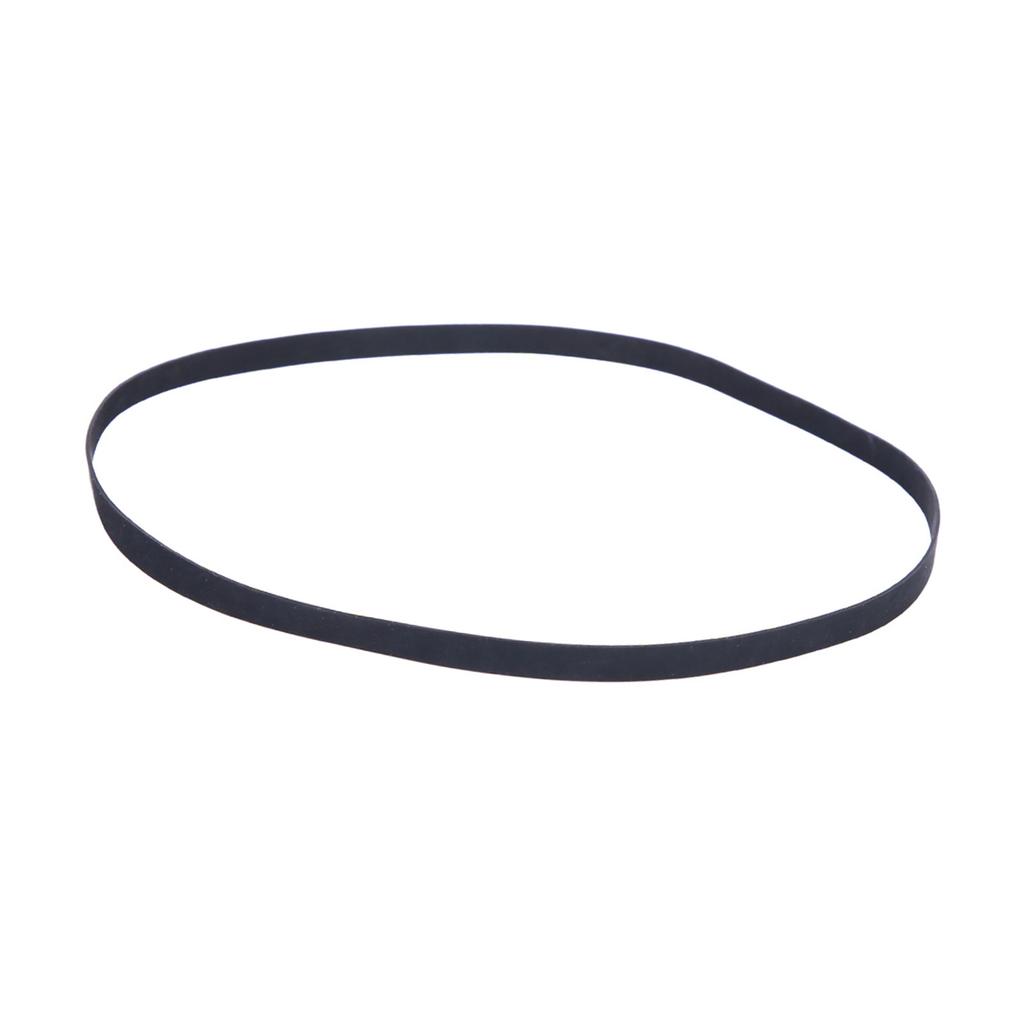 Black Rubber Record Player Belt with Good Elasticity Phonograph Turntable Replacement Belt