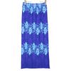 PLEATS PLEASE 2010 Blue Flower Print Long Skirt Skirt 1 blueUsed