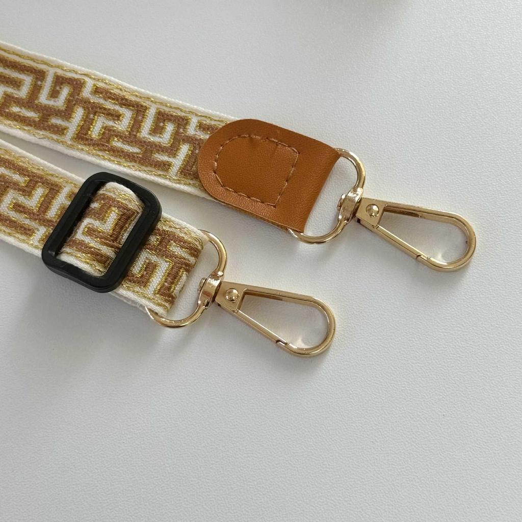 Chinese Gold Embroidery Phone Lanyard: Stylish, Adjustable Crossbody Strap & Anti-Lost Outdoor Shoulder Rope