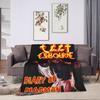 Ozzy Osbourne   Blanket  Warm Soft Novelty Plush Throw Blanket For Children Home Decor Flannel Bedspread Bed Cover