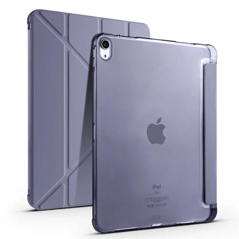 Pouzdro pro iPad Air 2024 M2 PU kůže Měkká záda Stojánek Chytrý kryt pro iPad Air 11 2024 Air 4 5 6. generace Pouzdro s držákem na tužku