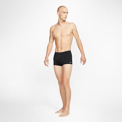 Nike SWIM POLY SOLID Swimming Shorts Men's 010 Black/Black/White
