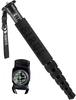 SIRUI Camera Maximum 8kg Load Carbon Fiber Portable Compact Lightweight Travel Monopod AM-326M Monopod 156mm, Capacity, 6-Section
