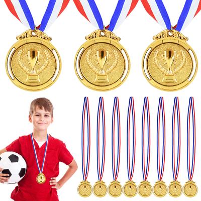 1/10 ks Fotbalový pohár Zlaté medaile Vítěz Ceny Děti Sportovní téma Narozeninová oslava Dárky Fotbalová párty Dárky Hračka Soutěžní ceny