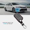 Leather Car Key Case For Toyota Camry Rav4 Highlander Land Cruiser Harrier 3 Button Smart Keyless Remote Control Protector Cover