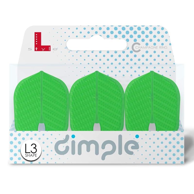 

L-style L-Flight PRO flight dimple L3d Lime Green fl00700