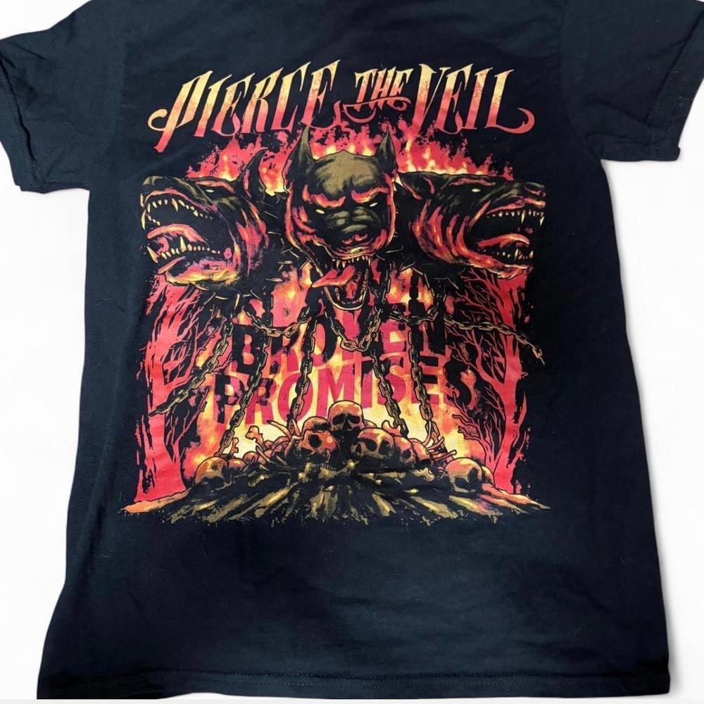 Pierce The Veil Broken Promises Caraphernelia tee shirt reprint Reprint PA7202 Unisex T-Shirt XXXL