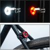 3 Light Modes Night Cycling Taillight Highlight Tail Lamp Waterproof Bicycle Accessories  Outdoor