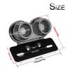 Bracingo Universal LED Turn Signal Brake Tail Light Motorcycle Assembly Refit Lamp Black Red 1 pcs Fit For Harley Honda