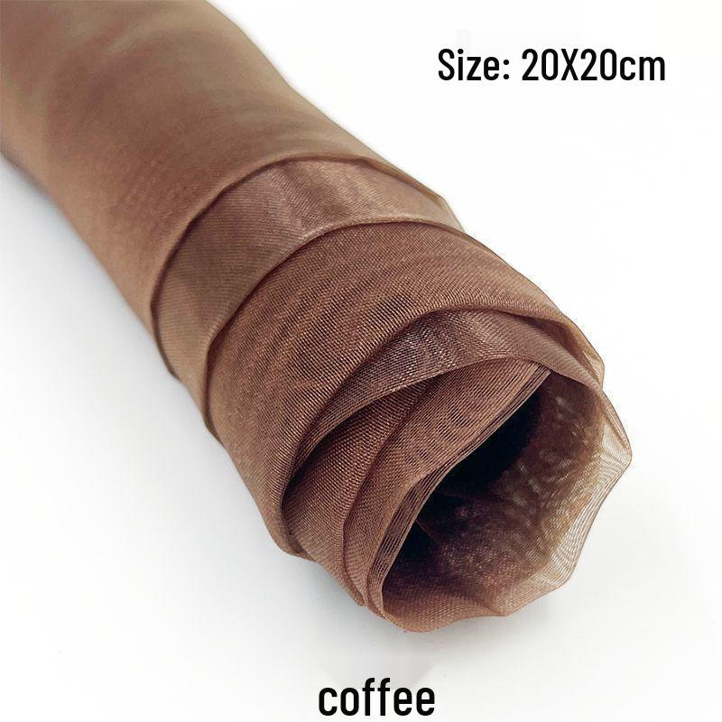 Organza Lens Veil: Soft Light Photography Yarn Filter in Black & White Fabric