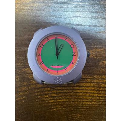 Used Rare Benetton by Bulova Working Condition
