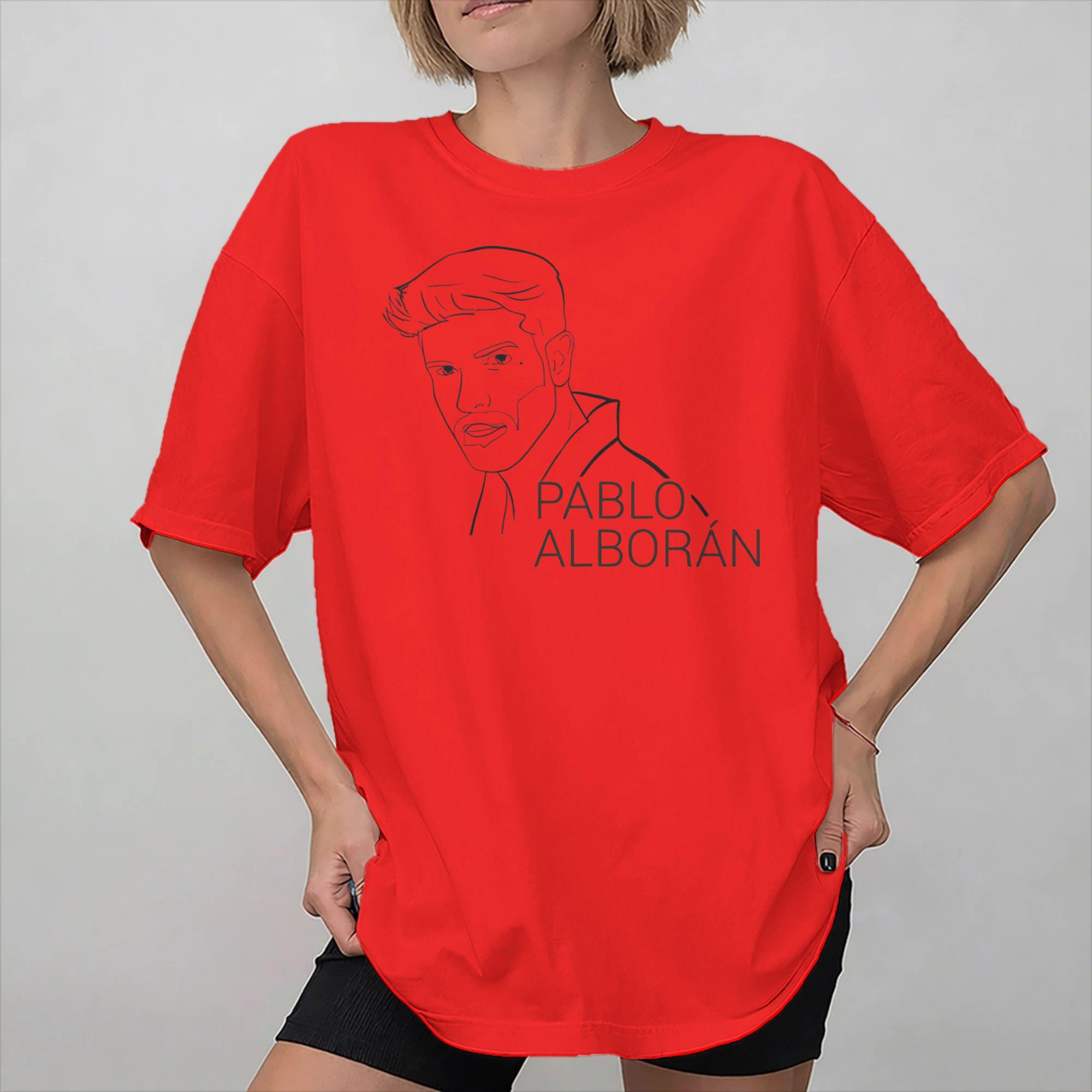 Unisex Women Pablo Alborán T Shirt Cotton Fashion Tee Shirts  Top Clothing S