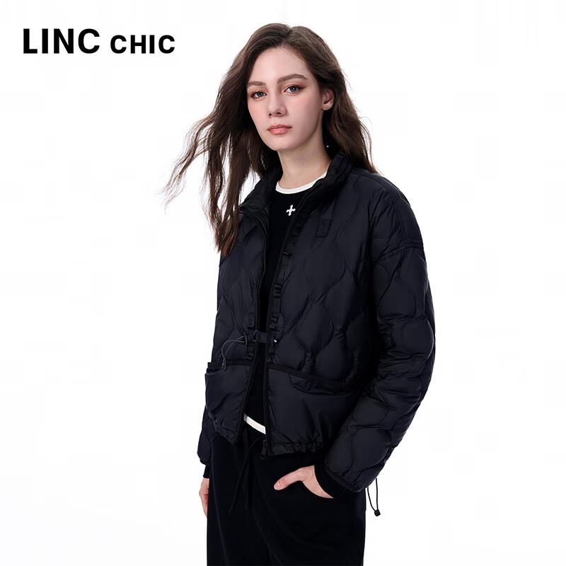 

Jinyujie Women s Short Lightweight 90% Duck Down Jacket M