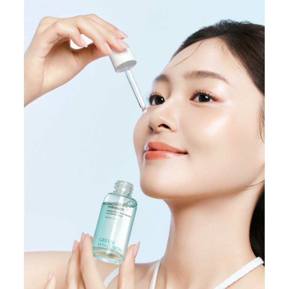 

Milktouch Western Songak Green Hyaluron 6 Seconds Увлажняющая Успокаивающая Сыворотка 30мл NONE