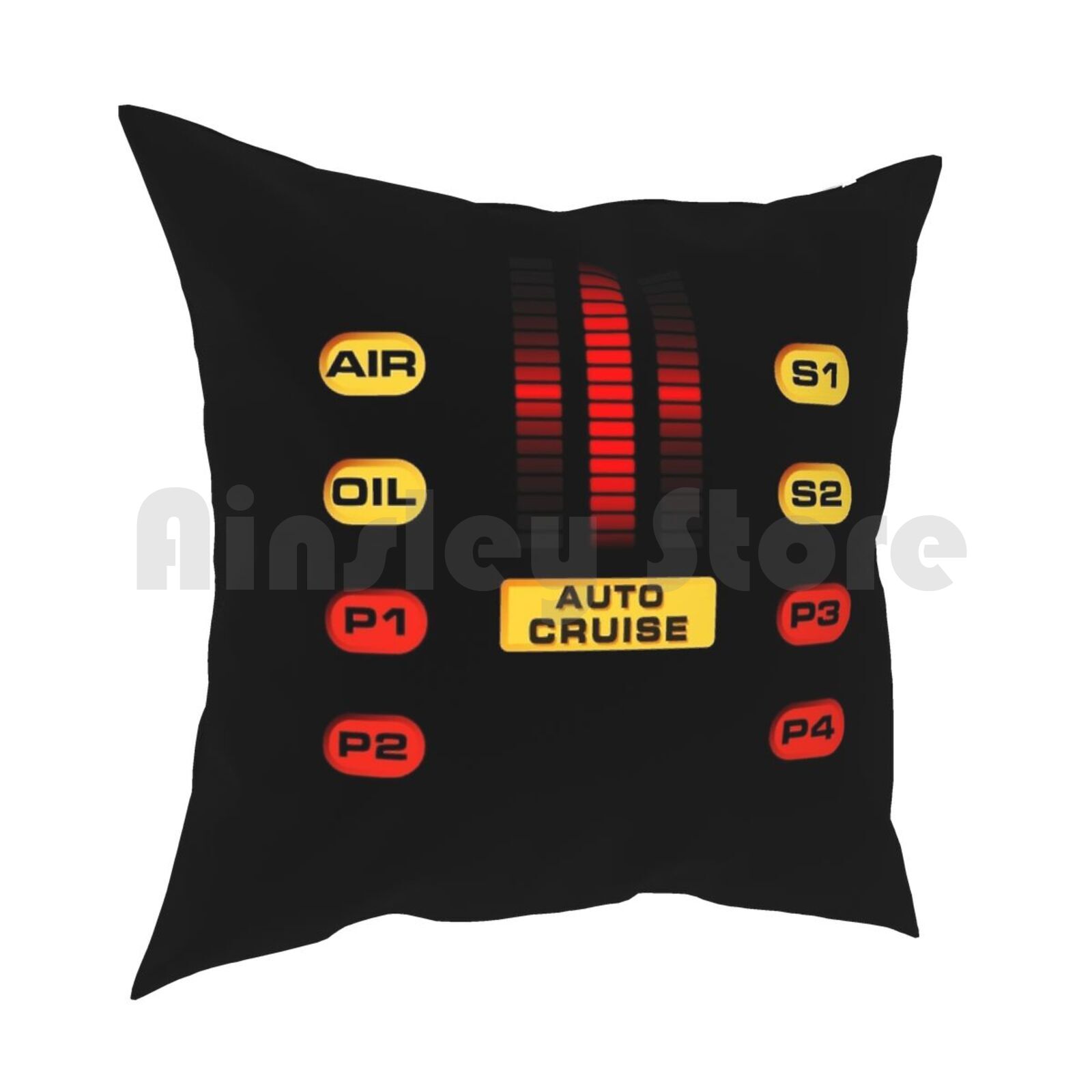 

Kitt Dash Pillow Case Printed Home Soft DIY Pillow cover Kitt Knight Rider 80S Retro Cool Geeky Nerdy Tv Sci Fi Car Karr 30cmx30cm