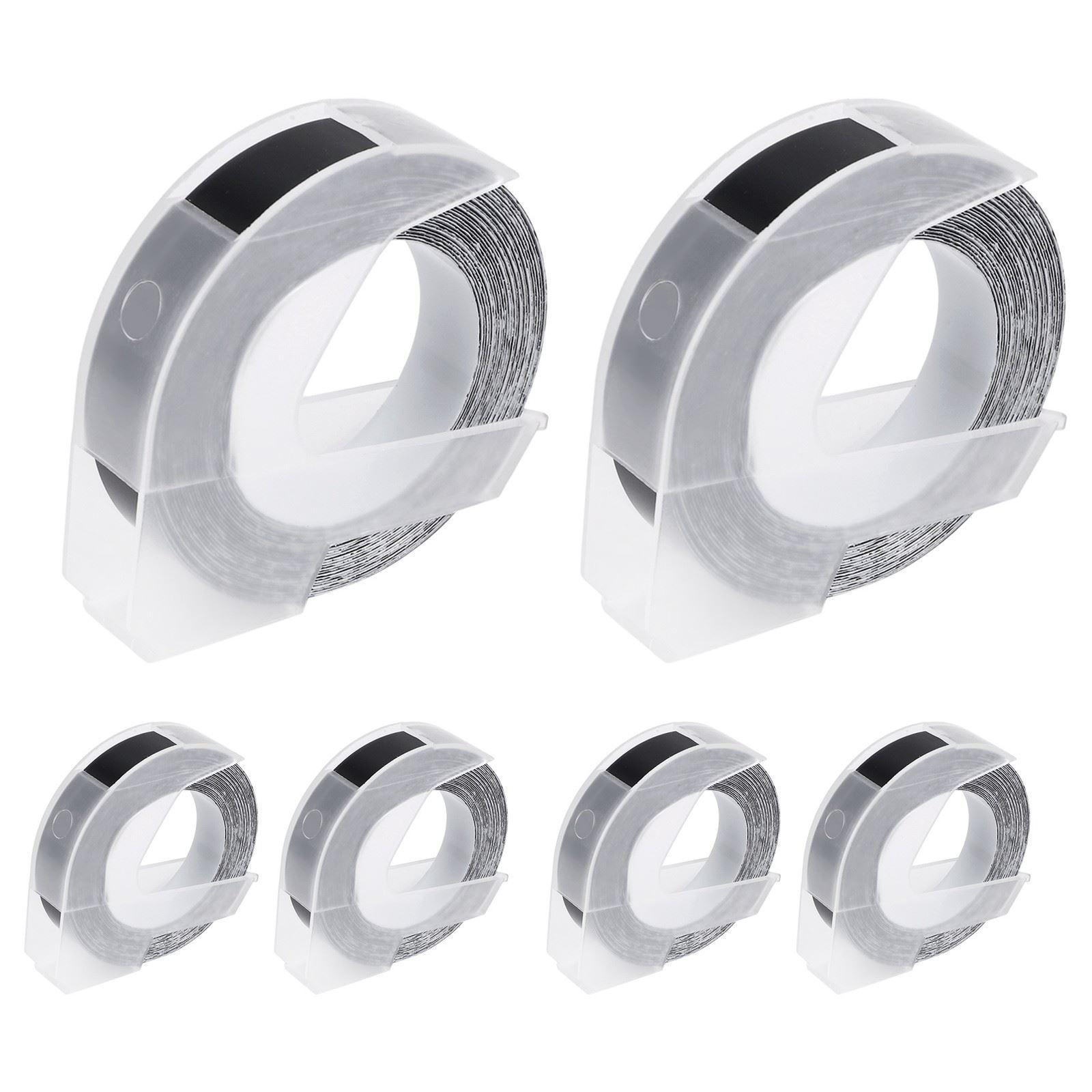 6 Pcs Label Tape Compatible with Embossing Label Tape for Label
