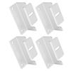 4Pcs/Set Solar Panel Mounting Z Brackets High Strength Aluminum Alloy for Car RV Yacht Ships