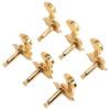 Guitar Tuning Key 3 Left 3 Right 1:18 Gear Ratio Stable Durable Easy Install Musical Instrument PartsGold