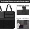 Multifunctional SUV Car Trunk Storage Bag Backrest Hanging Bag Decorative Items Organizer for Vehicle Interior