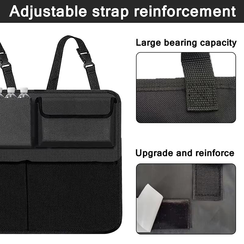 Multifunctional SUV Car Trunk Storage Bag Backrest Hanging Bag Decorative Items Organizer for Vehicle Interior