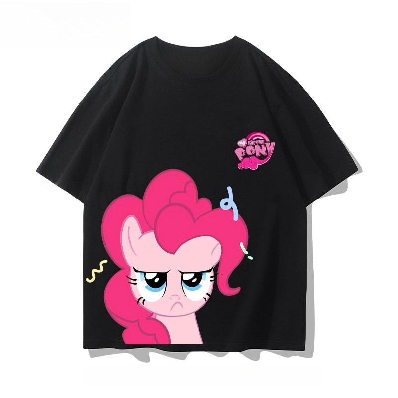 2026 summer new Little Pony animated series Briq Yunbao related products shortsleeved Tshirt for both Unisex and Women