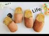 Plush Foodie Bread Hamburger Toast Winter Non-Slip Soft Home Shoes