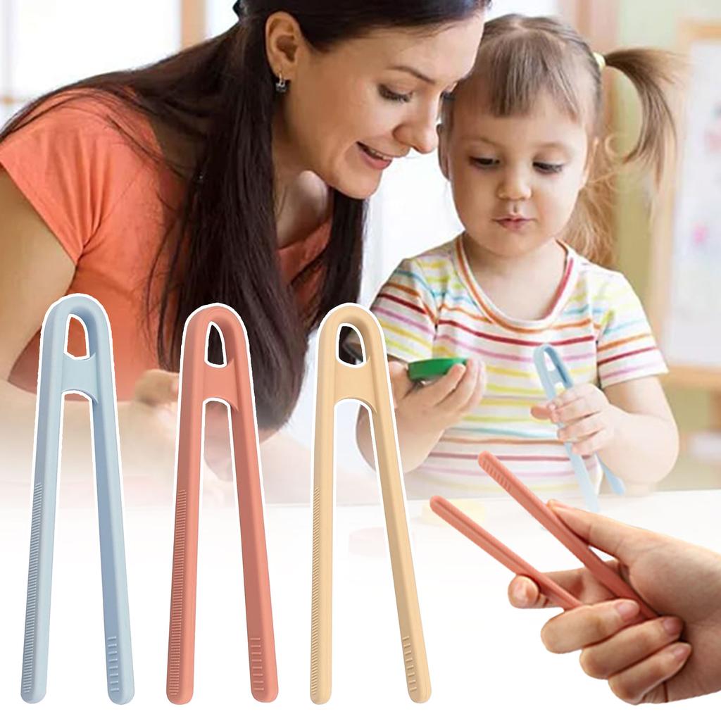 Mini Tongs For Kids Food Grade Multifunctional Fine Motor Tool For Daily Use